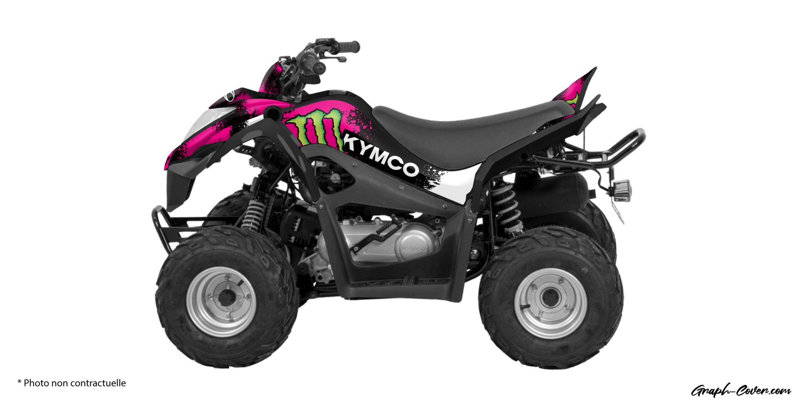 Kymco Maxxer Splash Graphcover Fabricant Fran Ais De Kits