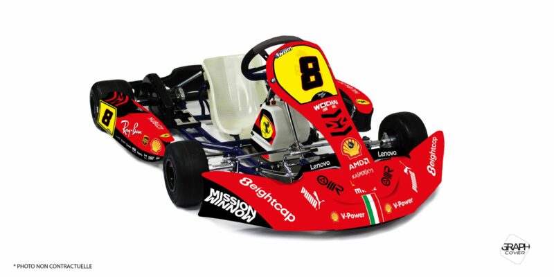 Kit de adesivos CRG 06 kart personalizado completo KART ART ESTILO