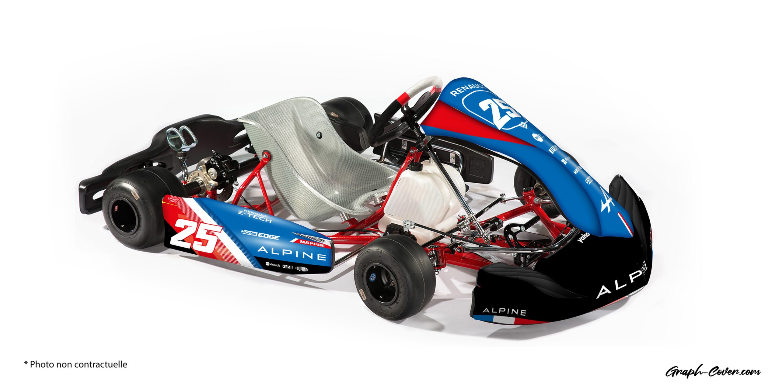 Kit de adesivos CRG 06 kart personalizado completo KART ART ESTILO