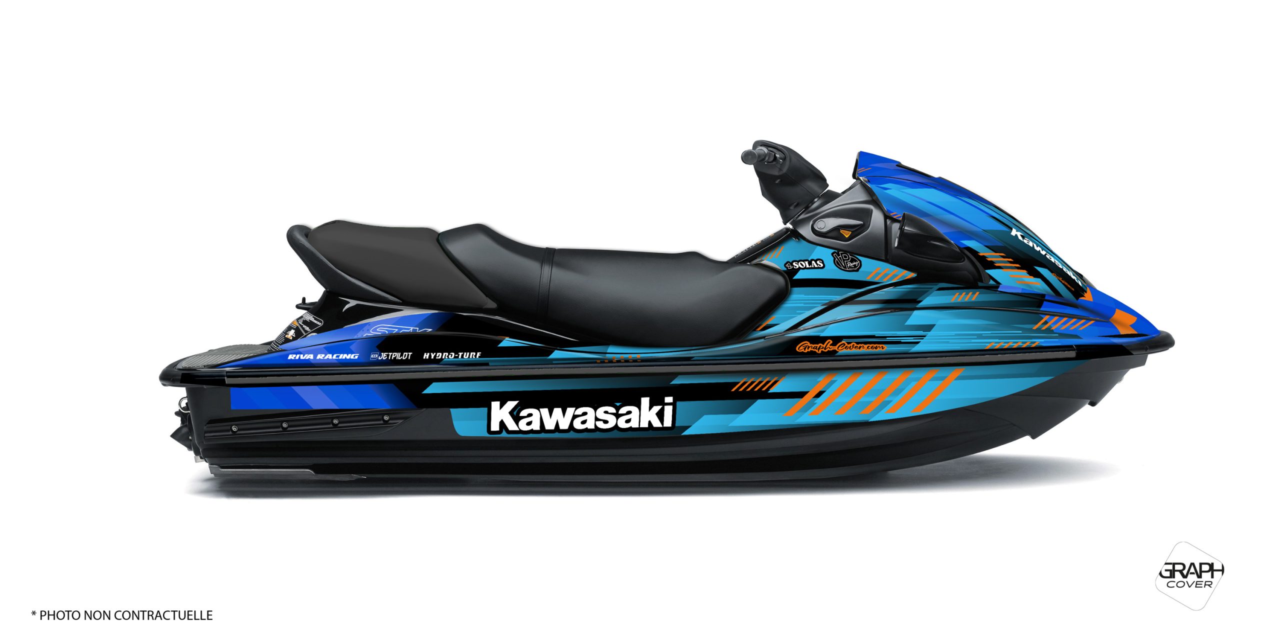 KAWASAKI STX15F ARROW Graphcover Fabricant Français de kits déco standards et personnalisés