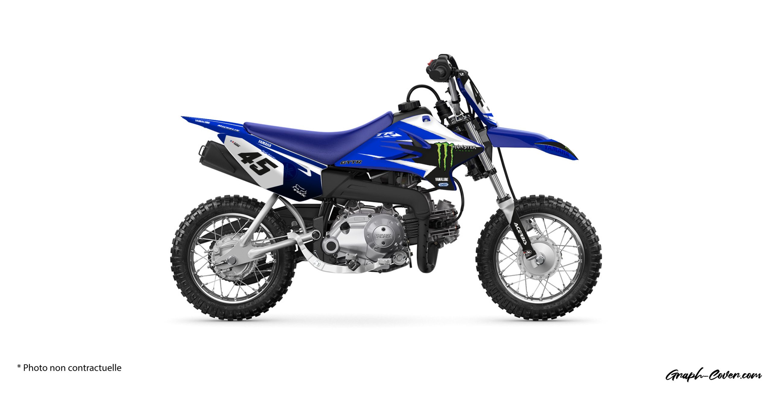 YAMAHA TTR 50 REPLICA Graphcover French manufacturer of high