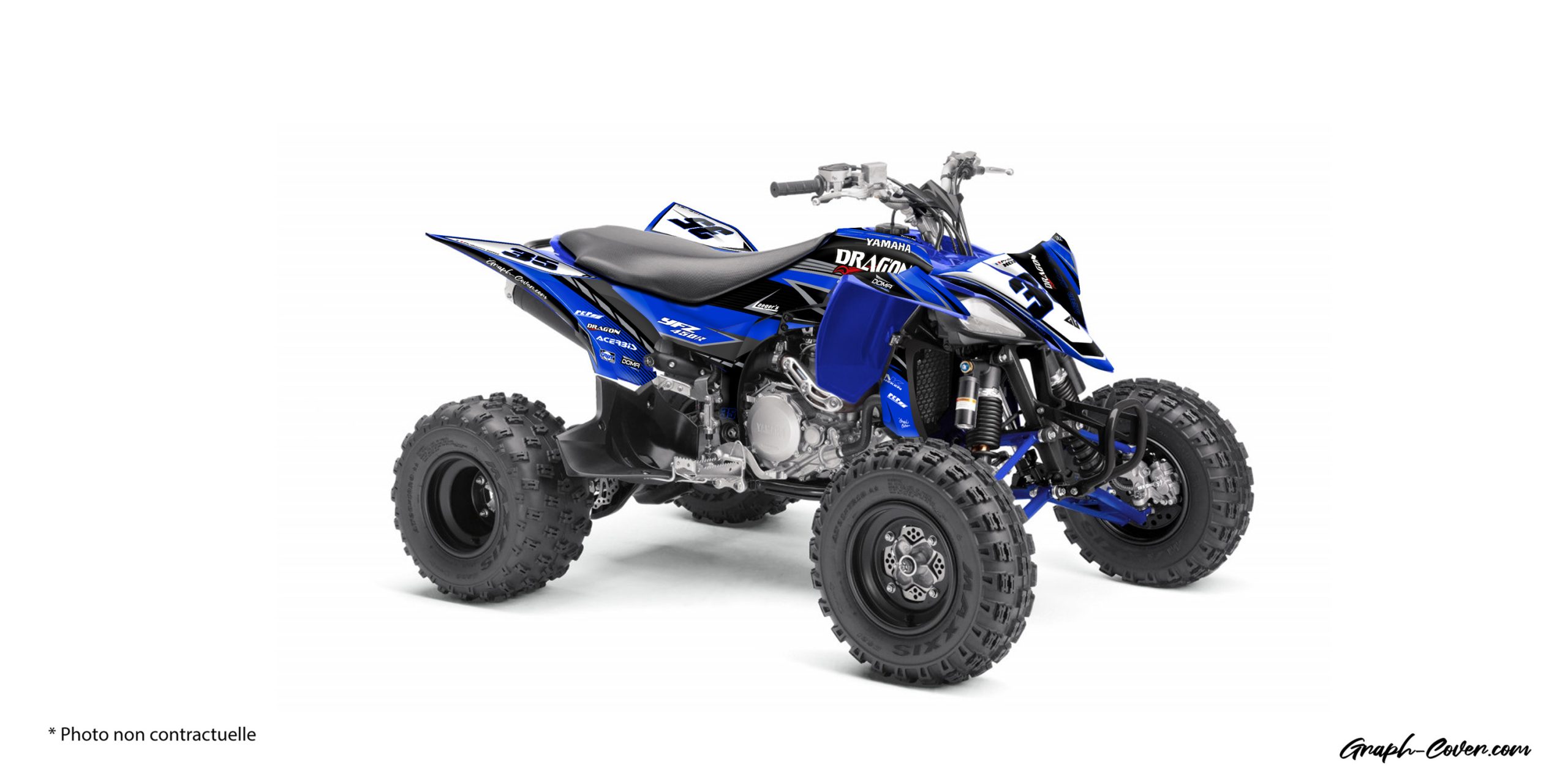 YAMAHA YFZ 450 - 450 R TITAN - Graphcover - Fabricant Français de kits ...