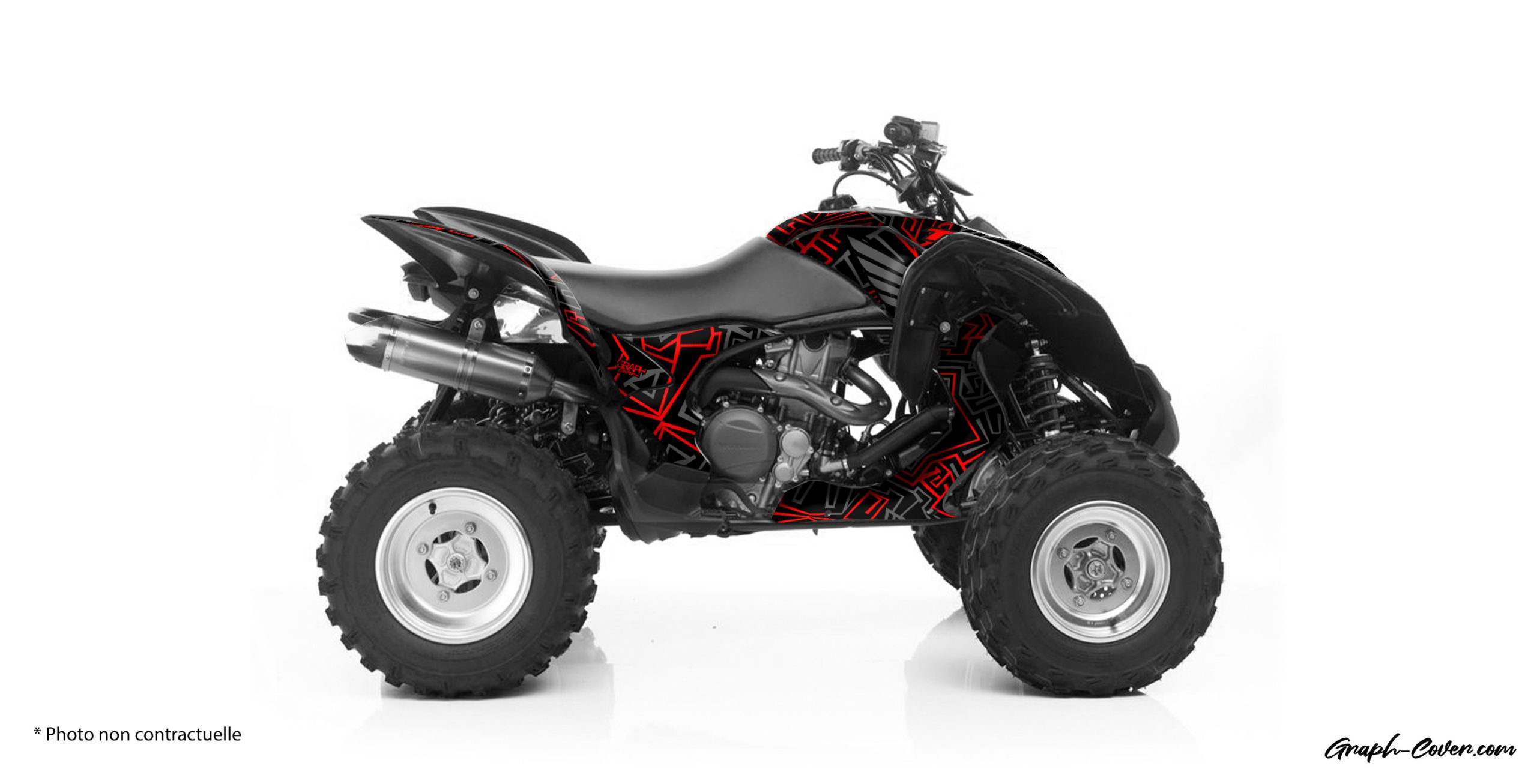 HONDA TRX 700 XX ZIKZAK - Graphcover - French manufacturer
