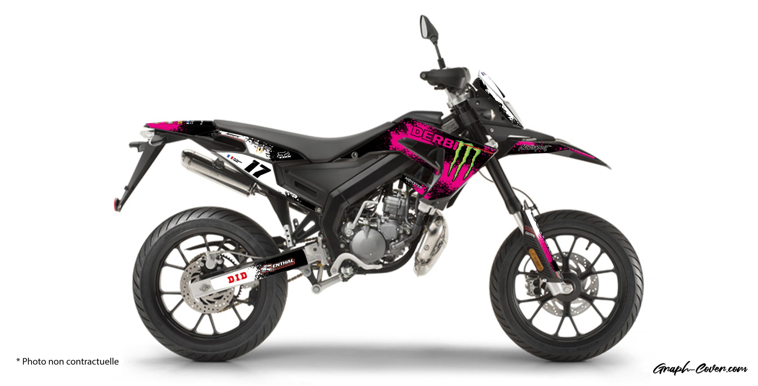 DERBI SENDA X TREME SPLASH Graphcover French Manufacturer Of High 