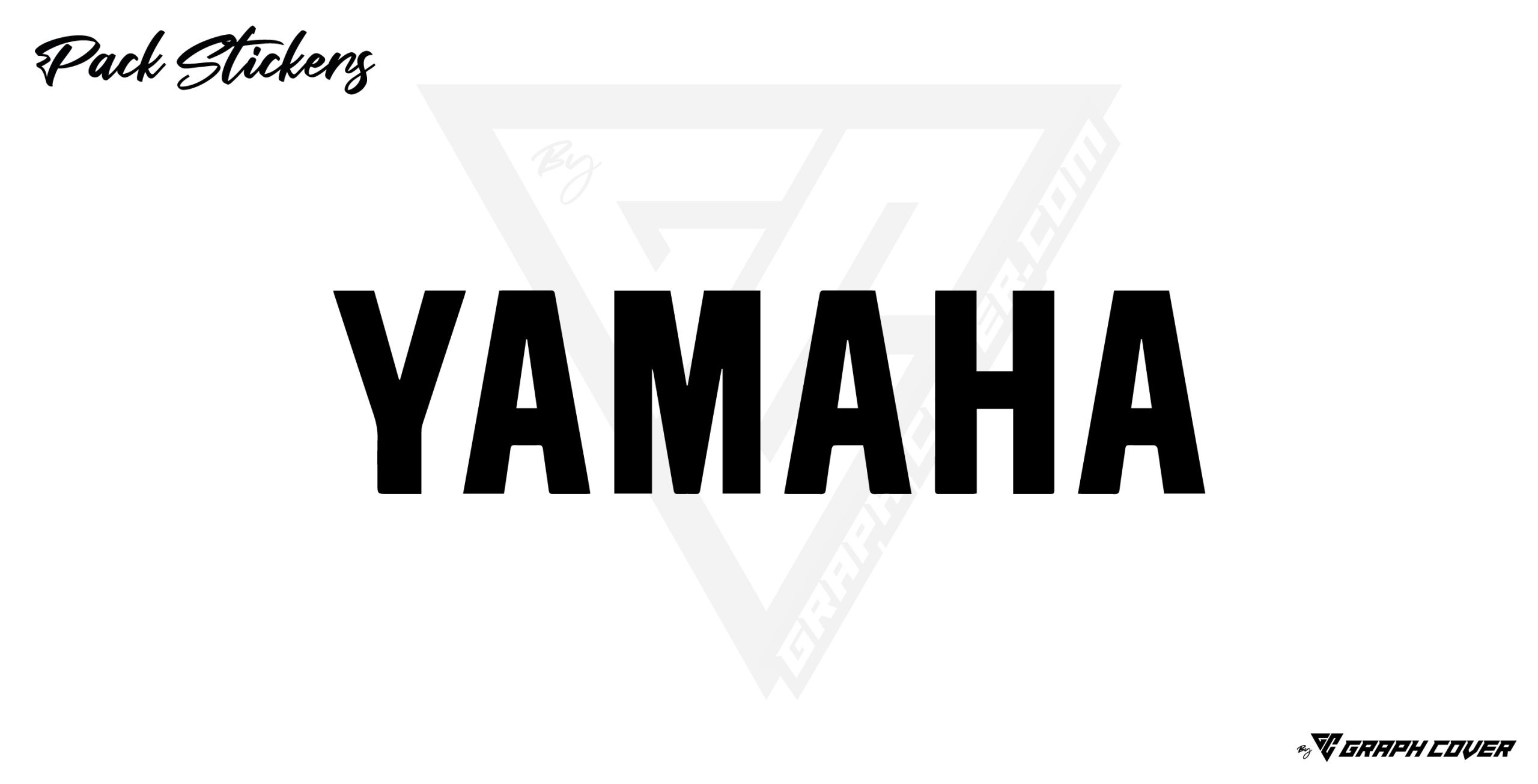 YAMAHA STICKERS PACK - Graphcover - French manufacturer of high quality ...