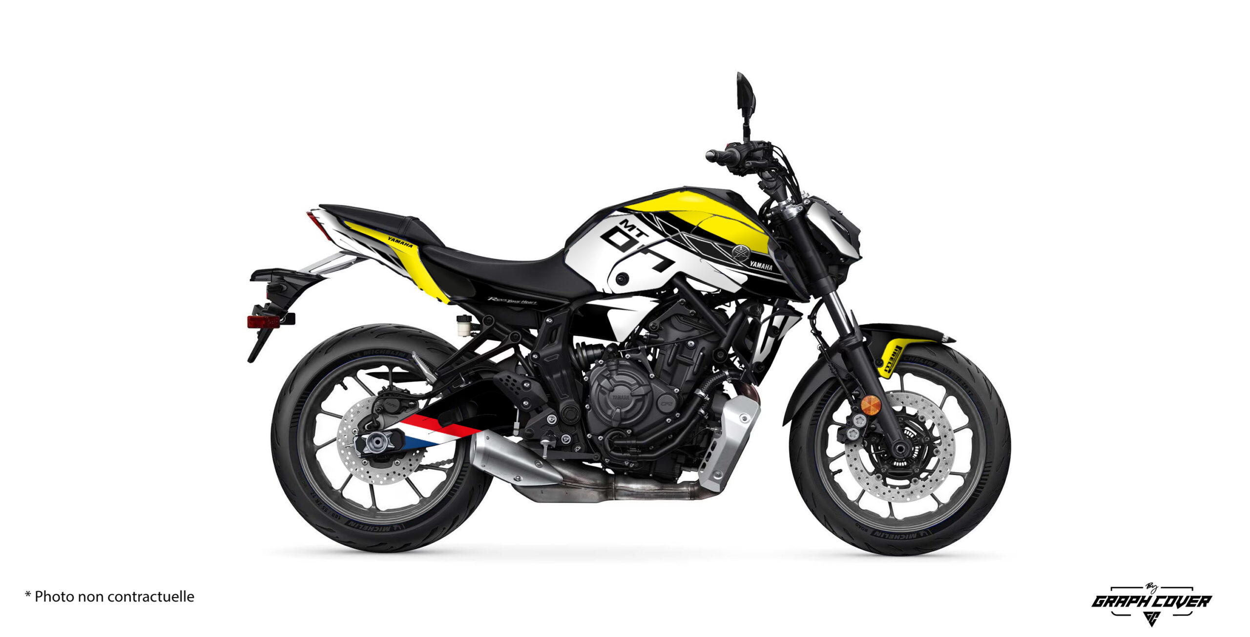 YAMAHA MT 07 / FZ 07 LEGACY Graphcover French manufacturer of high