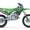 Kit gráfico KXF 2024 desde 135€. Regálate ahora un kit de decoración a tu gusto para tu Moto Cross Kawasaki KXF personalizando tu kit.