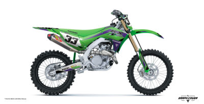 KXF 2024 Grafikkit ab 135 €. Gönnen Sie sich jetzt ein Dekorationsset ganz nach Ihrem Geschmack für Ihre Moto Cross Kawasaki KXF, indem Sie Ihr Kit personalisieren.