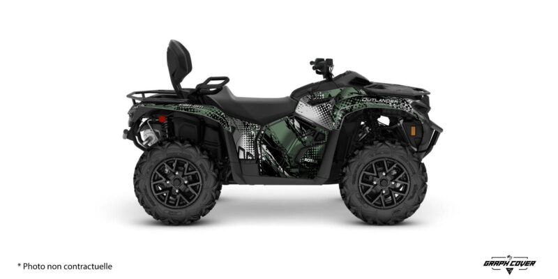 Give your Can Am Outlander G3 500 - 700 a new look with our wide variety of customizable off-road graphics kits.