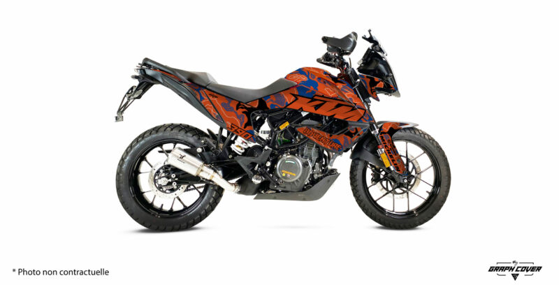 kit déco KTM 390 Adventure orange