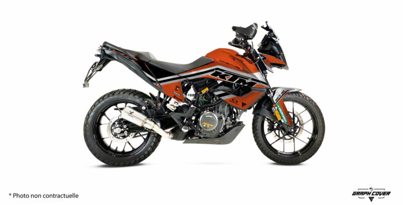 KTM 390 Adventure decal graphic design