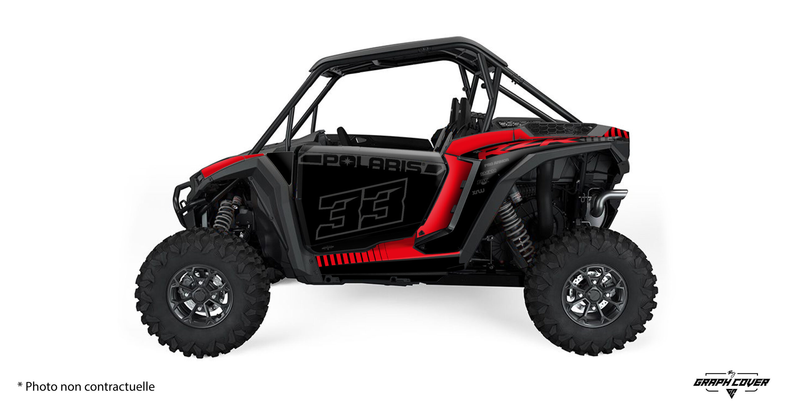 Polaris-RZR-1000-XP-2024+-Spareen-Rouge