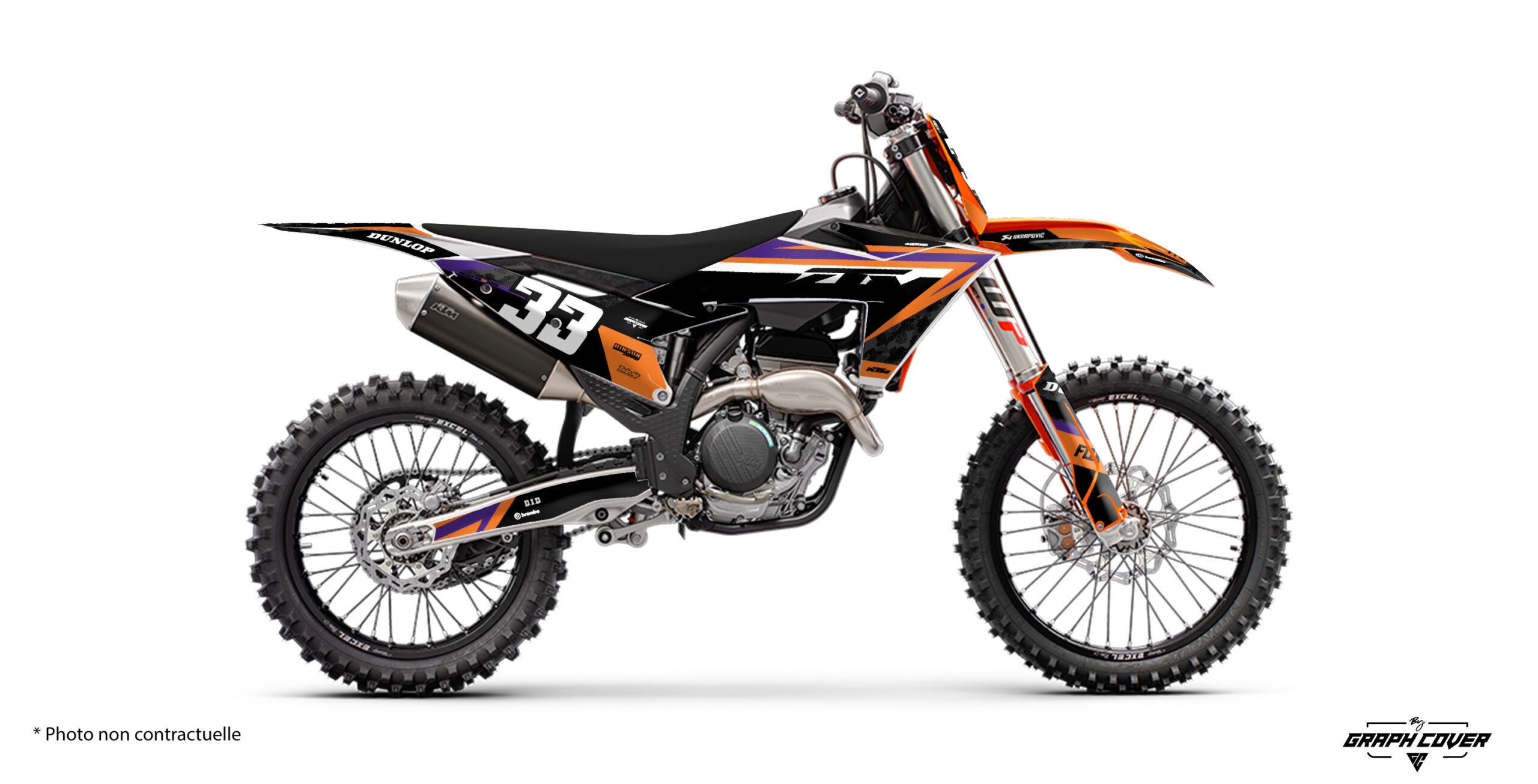 KTM-SX-SXF---23-à-24-Voltron-Orange-Violet_3D Kit déco KTM SXF au meilleur prix