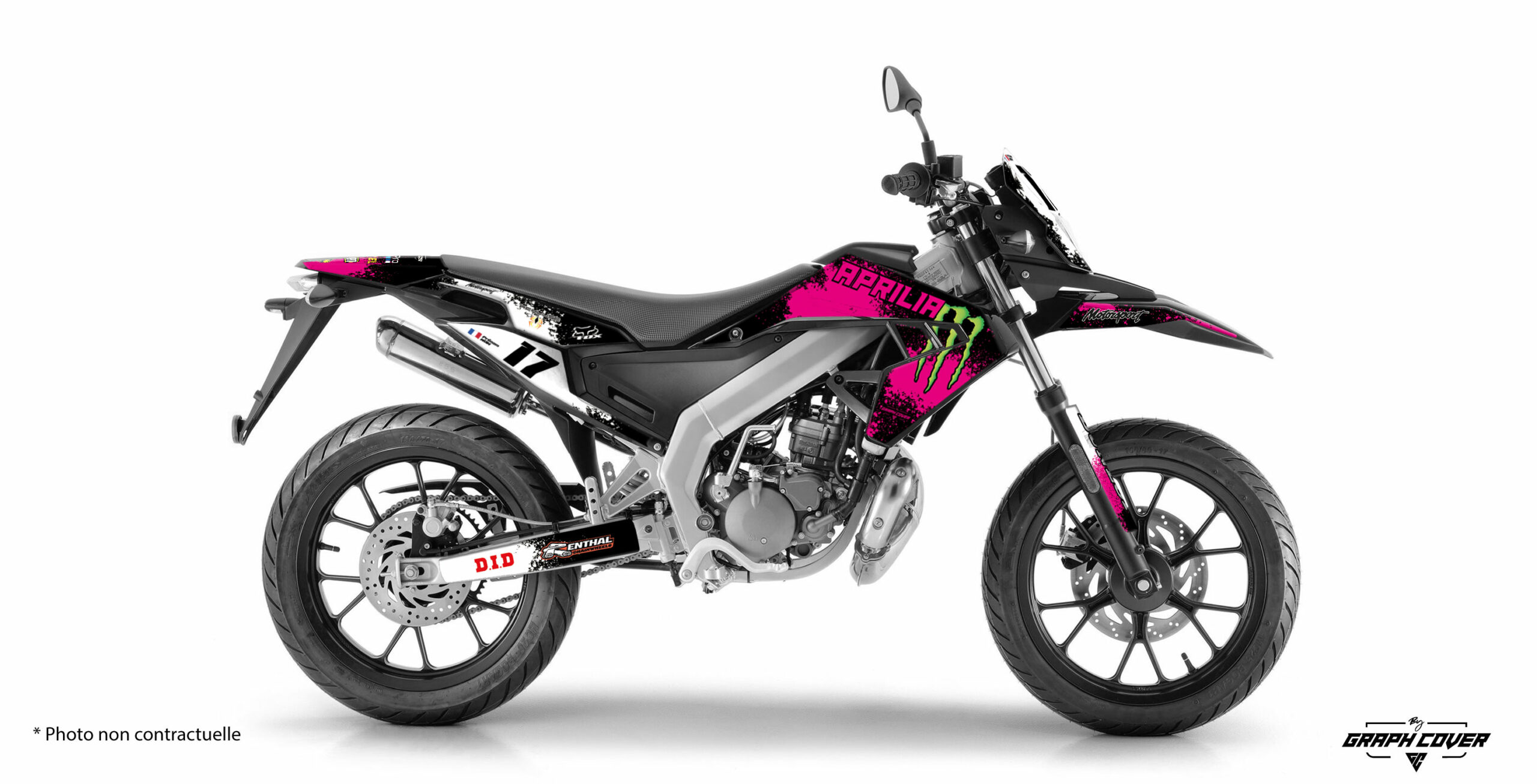 Aprilia-RX-SX-50-18-à-21-Splash-Rose-3D Kit déco 50cc Aprilia imprimé sur des matériaux de qualité, offrant une durabilité exceptionnelle. Donnez une touche unique à votre Aprilia SX / RX 50