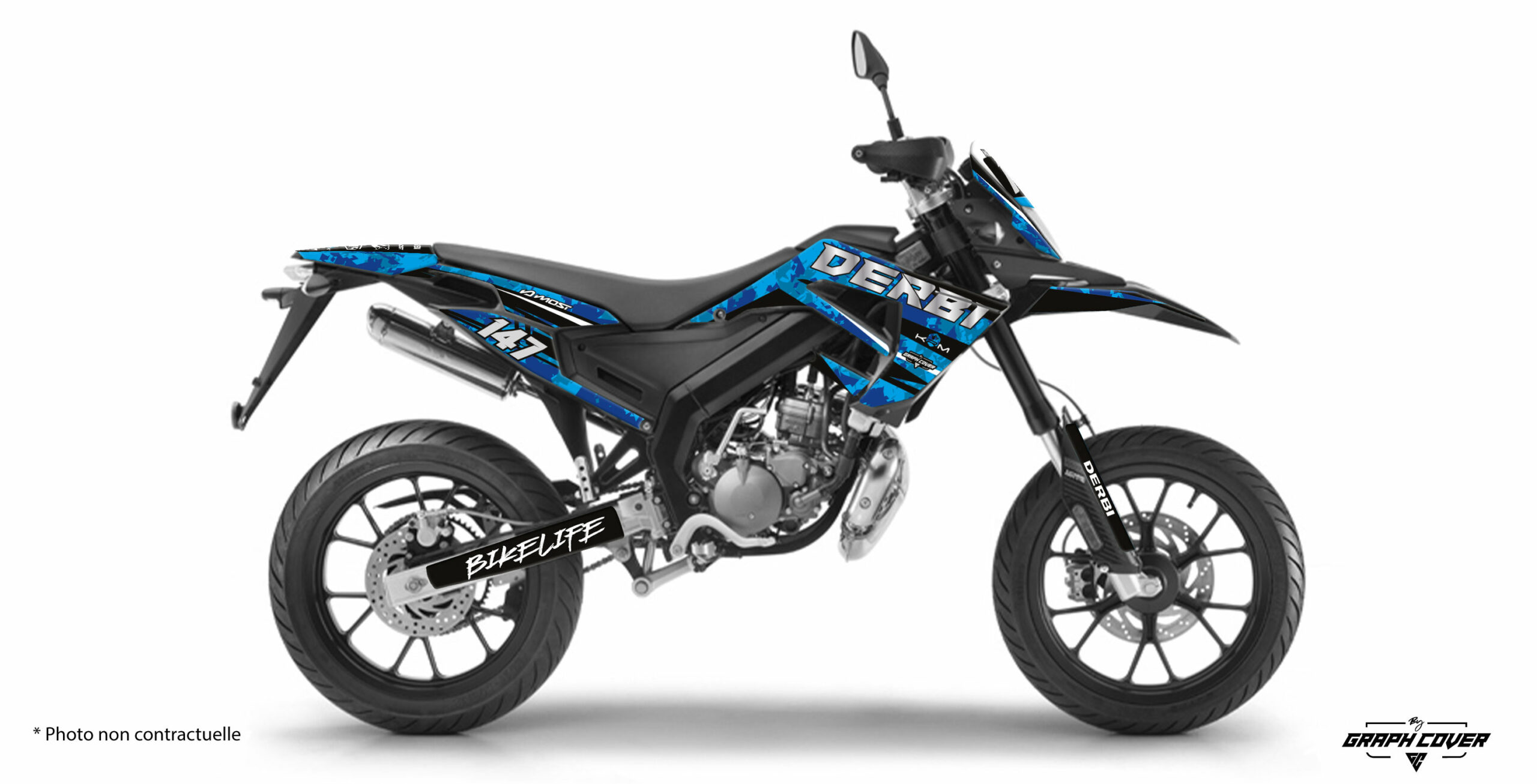 Senda-X-treme-50-SM-18-à-21-Wix-Bleu_3D Kit déco Derbi imprimés sur des matériaux de qualité, offrant une durabilité exceptionnelle. Donnez une touche unique à votre Derbi Senda Xtreme