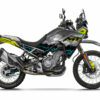 Le kit déco CF Moto 450 MT sportif-aventure audacieux et captivant, idéal pour les amateurs de sensations fortes et d'évasion en plein air.