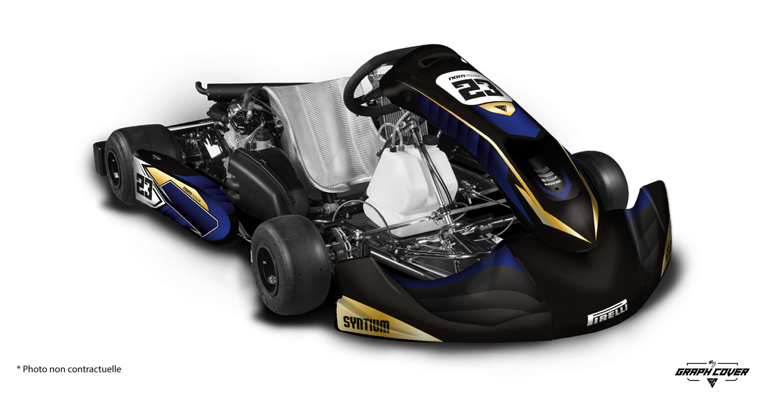 KG-508-Inferno-bleu-3D Découvrez le Kit déco KG 508 Inferno, un kit décoratif de haute qualité spécialement conçu pour les passionnés de karting. Disponible en plusieurs couleurs.
