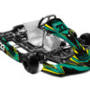 Apportez un look agressif et dynamique à votre kart avec le kit déco Blazzer pour carrosserie KG FP7. Ce kit est disponible en trois versions de couleur audacieuses : Rouge, Jaune, et Turquoise & Jaune.