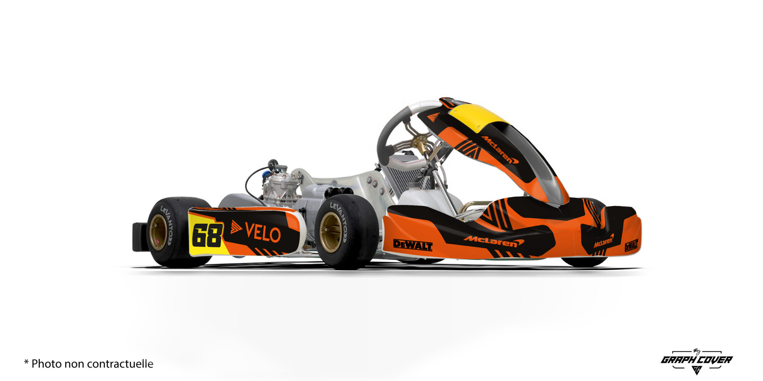 【SEAL限定商品】 Customizable OTK kit decoration karting M7 パーツ