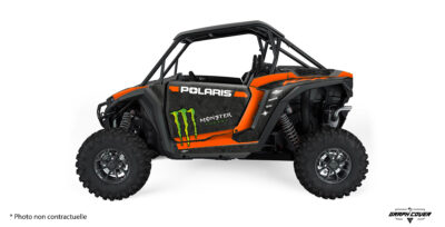 Personnalisez votre Polaris RZR XP 2024 avec notre kit déco exclusif "Jakarta", disponible en trois coloris éclatants : Orange, Pistache, et Rouge.