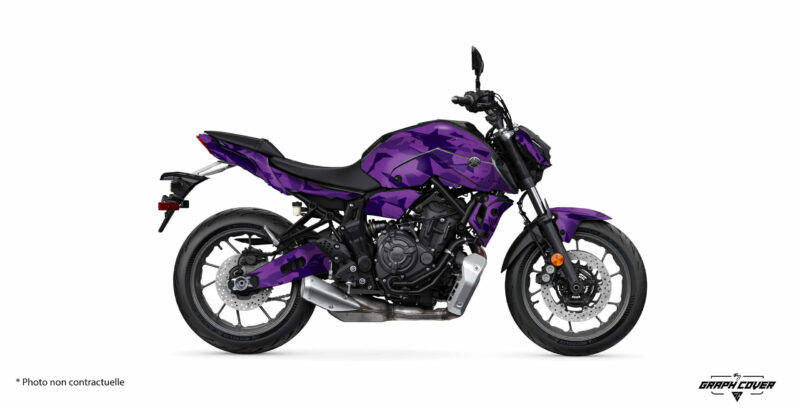 Offrez une nouvelle allure à votre Yamaha MT-07 avec le kit déco Malphas, conçu pour transformer votre moto en une véritable œuvre d'art sur deux roues.