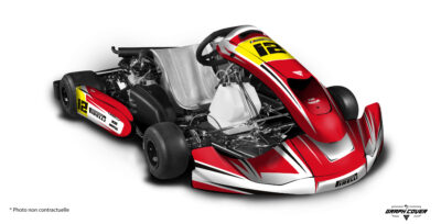 Kit déco karting Thunder : design sportif, durable, et personnalisable pour un look de compétition unique. Disponible en plusieurs couleurs.