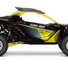 Le kit déco Can-Am Dakar est une gamme de kits graphiques haut de gamme, conçus pour offrir une personnalisation unique, robuste et inspirée des designs iconiques des véhicules officiels du Rallye Dakar.