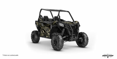 Sublimez votre Can-Am Maverick avec le tout nouveau kit déco Maverick Trail Cancun. Livraison en 24/48h hors personnalisation.