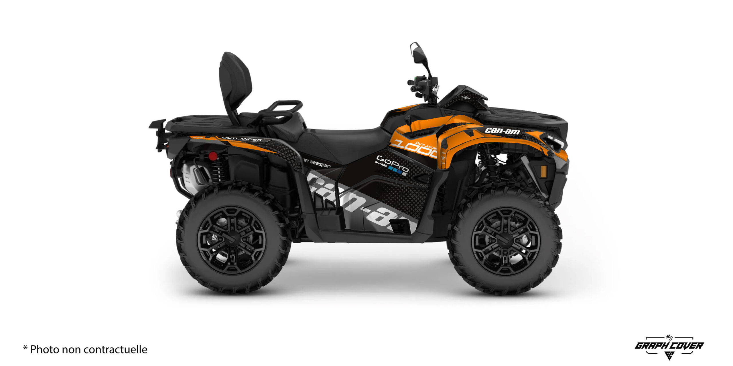 Outlander-G3-850-1000---25+-Raceway-Orange-3D Avec notre kit déco Outlander 1000 G3, alliez esthétique et performance en un clic. Commandez sans attendre !