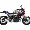 Apportez une touche sportive, élégante et personnalisée à votre moto avec notre Kit déco BMW F900 R exclusif inspiré de l’univers Motorsport.