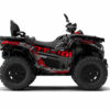 Tu veux un quad qui envoie du lourd visuellement autant que sur les pistes ? Le kit déco Segway AT10 – Revenge est fait pour toi !