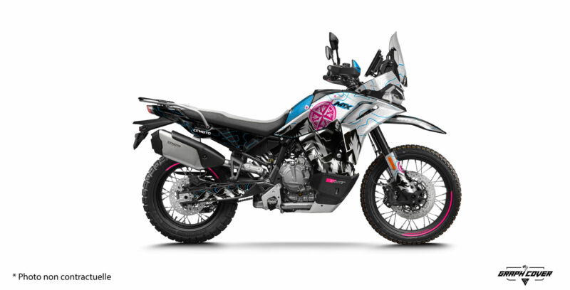 Kit déco 800 MTX – CFMOTO. Offre une vraie identité visuelle à ta CFMOTO 800 MTX avec ce kit déco complet signé Graph Cover.