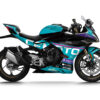 Affirme ton style sur route ou sur piste avec les Stickers 450 SR, spécialement conçu pour la CF Moto sportive. Livraison rapide