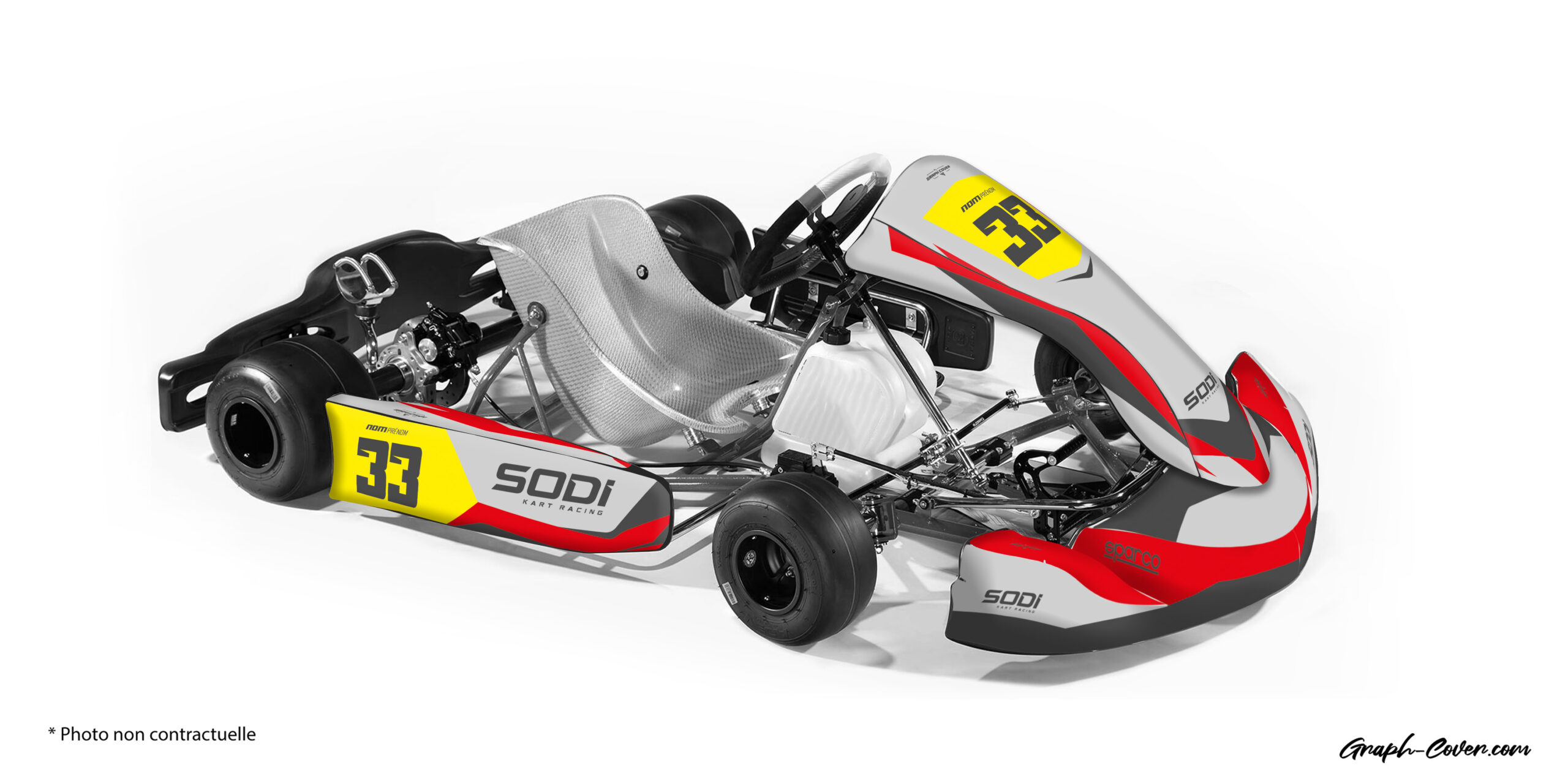 Eurostar-Dynamica_Neex-Rouge_3D Affirmez votre style sur la piste avec notre Kit déco Eurostar Dynamica design Neex. Personnalisation possible (numéro, nom, couleur, sponsor)