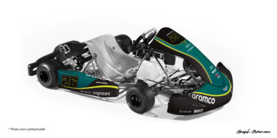 Affirmez votre style sur la piste avec le kit déco Kart Republic en version Trackline. Personnalisation possible (numero, logos, couleurs...).