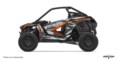 Offrez un look percutant à votre Polaris RZR Pro XP avec notre Kit déco Pro XP – Striker, un design taillé pour l’action et la performance.