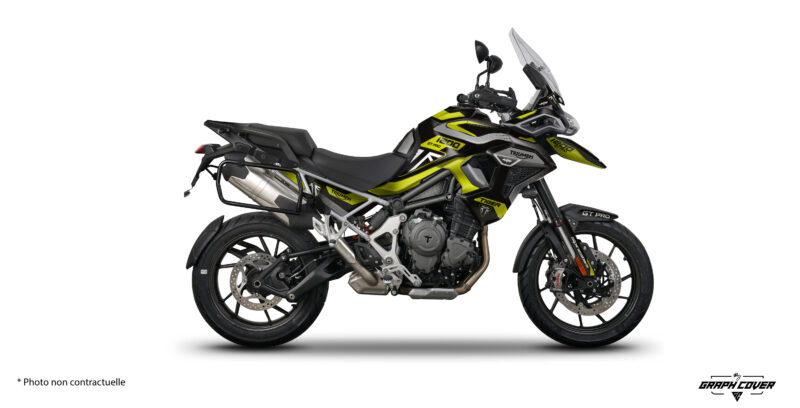 Donnez un style puissant et racé à votre Triumph Tiger 1200 GT Pro avec le kit déco Prium, pensé pour les pilotes qui veulent allier performance et esthétique.