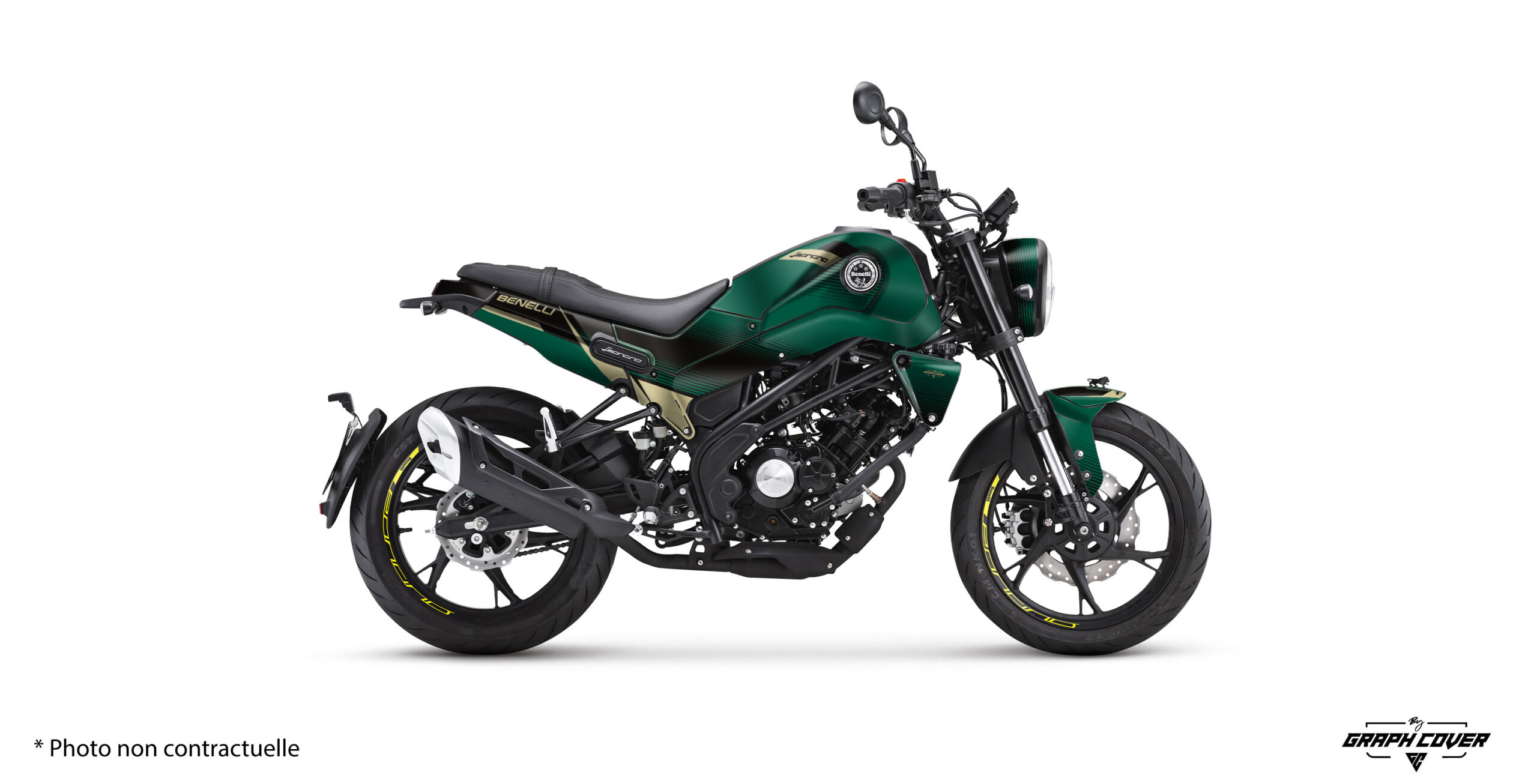 Offrez un nouveau souffle à votre machine avec ce kit déco Benelli Leoncino 125 250 Line. Pensé pour sublimer les lignes épurées du roadster.