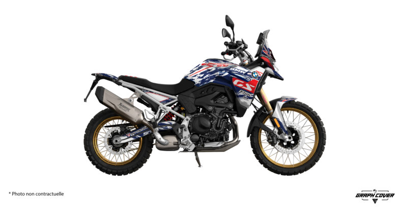 Offrez un nouveau souffle à votre BMW avec le Kit déco F900GS design Slash, une création pensée pour les aventuriers qui veulent allier performance et style.