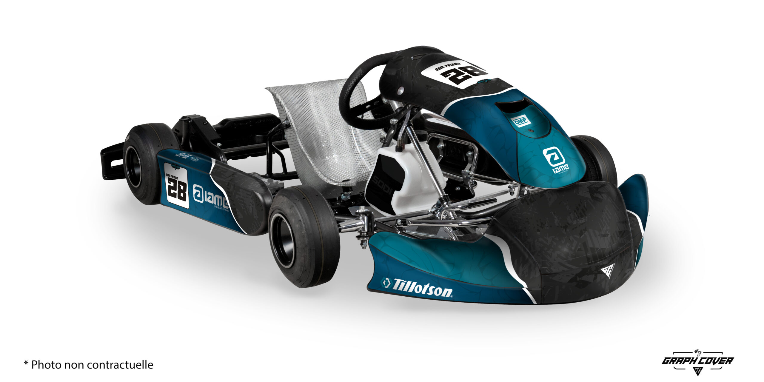 Découvrez le kit déco kart MK27 Split, une création signée Graph Cover, pensée pour les pilotes qui veulent combiner élégance et originalité sur la piste.