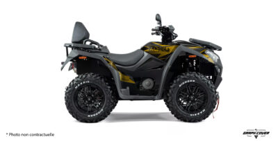 Sublime ton quad avec le Kit déco MXU 700 – Design Shine, une création signée Graph Cover spécialement conçue pour les Kymco MXU 550 et 700.