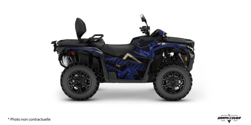 Allie puissance et élégance avec le Stickers Can Am Outlander – Design Ohana, un habillage exclusif Graph Cover imaginé pour les pilotes qui veulent affirmer leur style sur tous les terrains.
