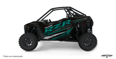 Faites briller votre SSV avec le Stickers Polaris Pro XP – Design Prizm, un kit déco audacieux qui fusionne puissance, vitesse et modernité.