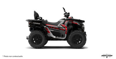 Redéfinis le look de ton quad avec le Stickers Snarler AT10 – Design Stark, une création originale Graph Cover pensée pour allier esthétique et robustesse.