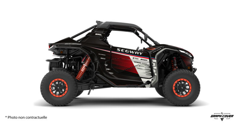 Élève ton Segway Super Villain au rang de buggy de compétition avec le Sticker Segway SX20 Turbo design APEX. Inspiré directement des Buggy du Dakar.