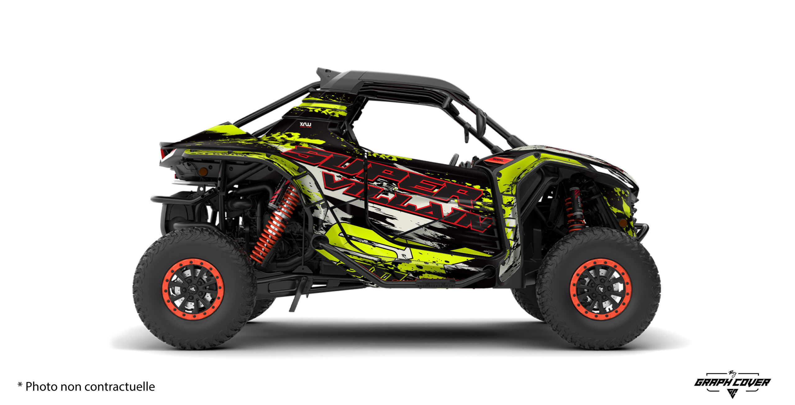 Sublimez les lignes puissantes du nouveau Segway Super Villain avec notre Kit déco Segway Super Villain design Hydra. Livraison rapide. Made in France.