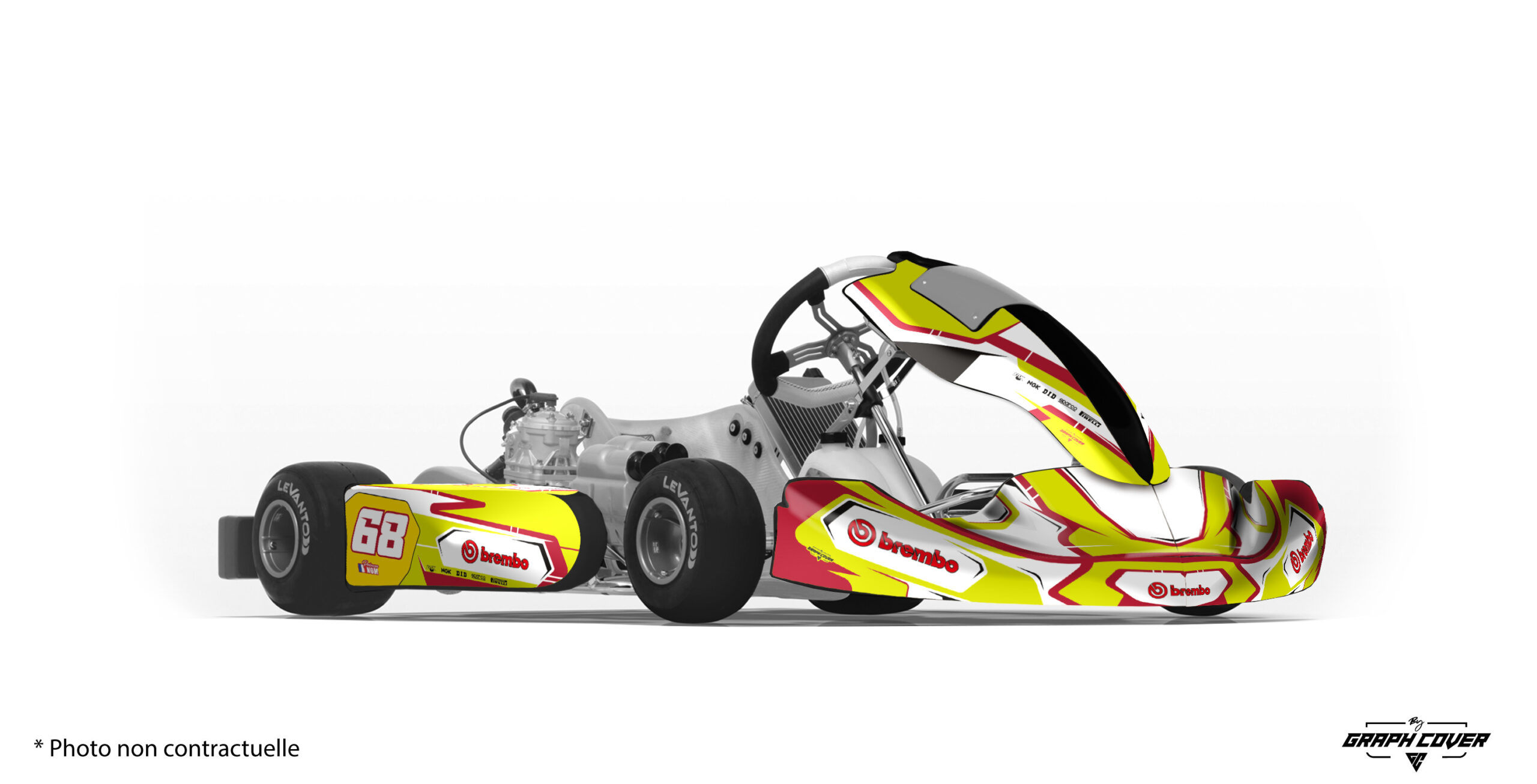 Décos Adésifs OTK M10 Tony kart Toark : kit déco racing personnalisable, 4 coloris dynamiques, finitions premium et design pro pour kart de compétition.