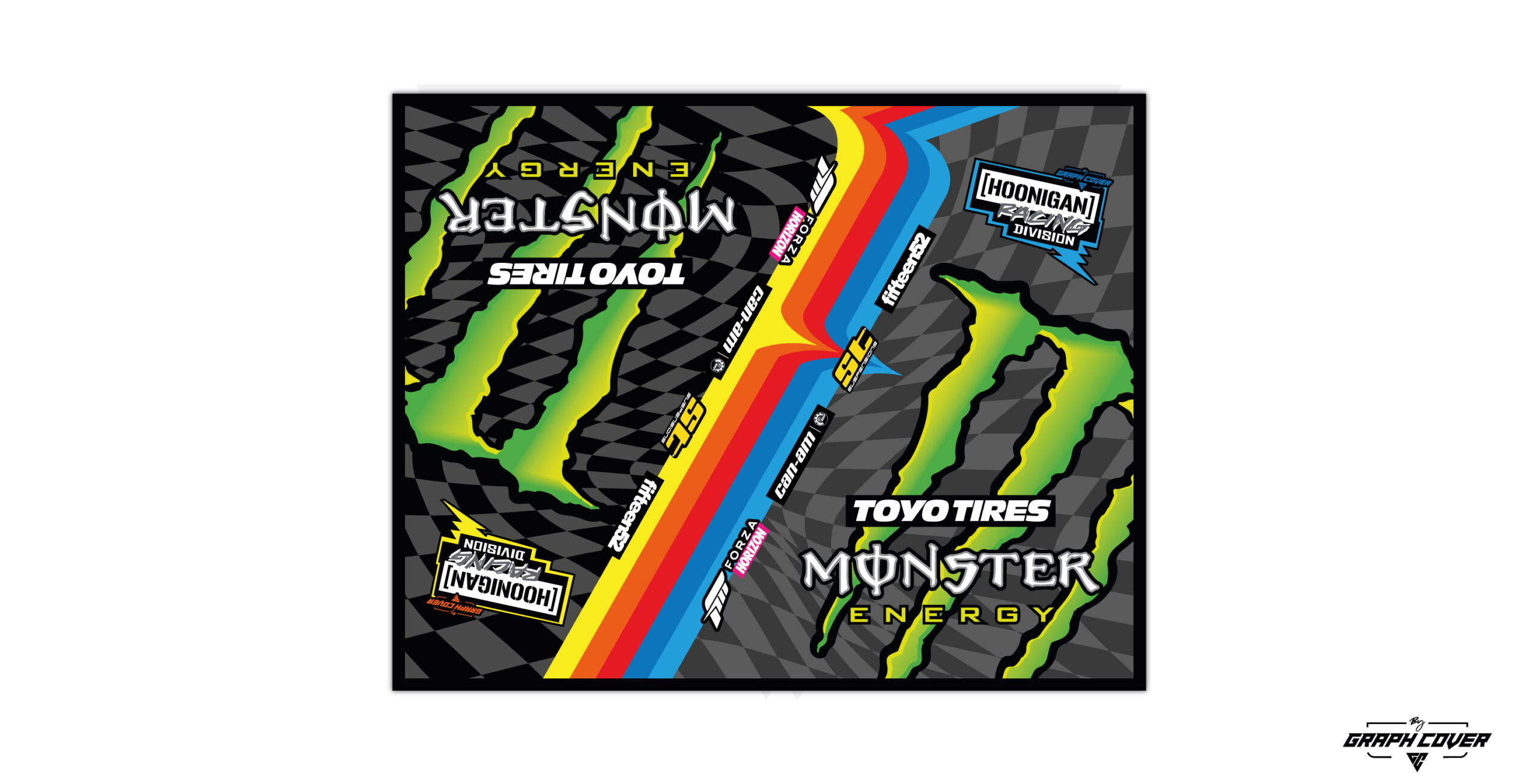 Notre Tapis karting style Monster transforme ton paddock en un espace propre, sécurisé et visuellement percutant. Tapis environnemental haute protection.