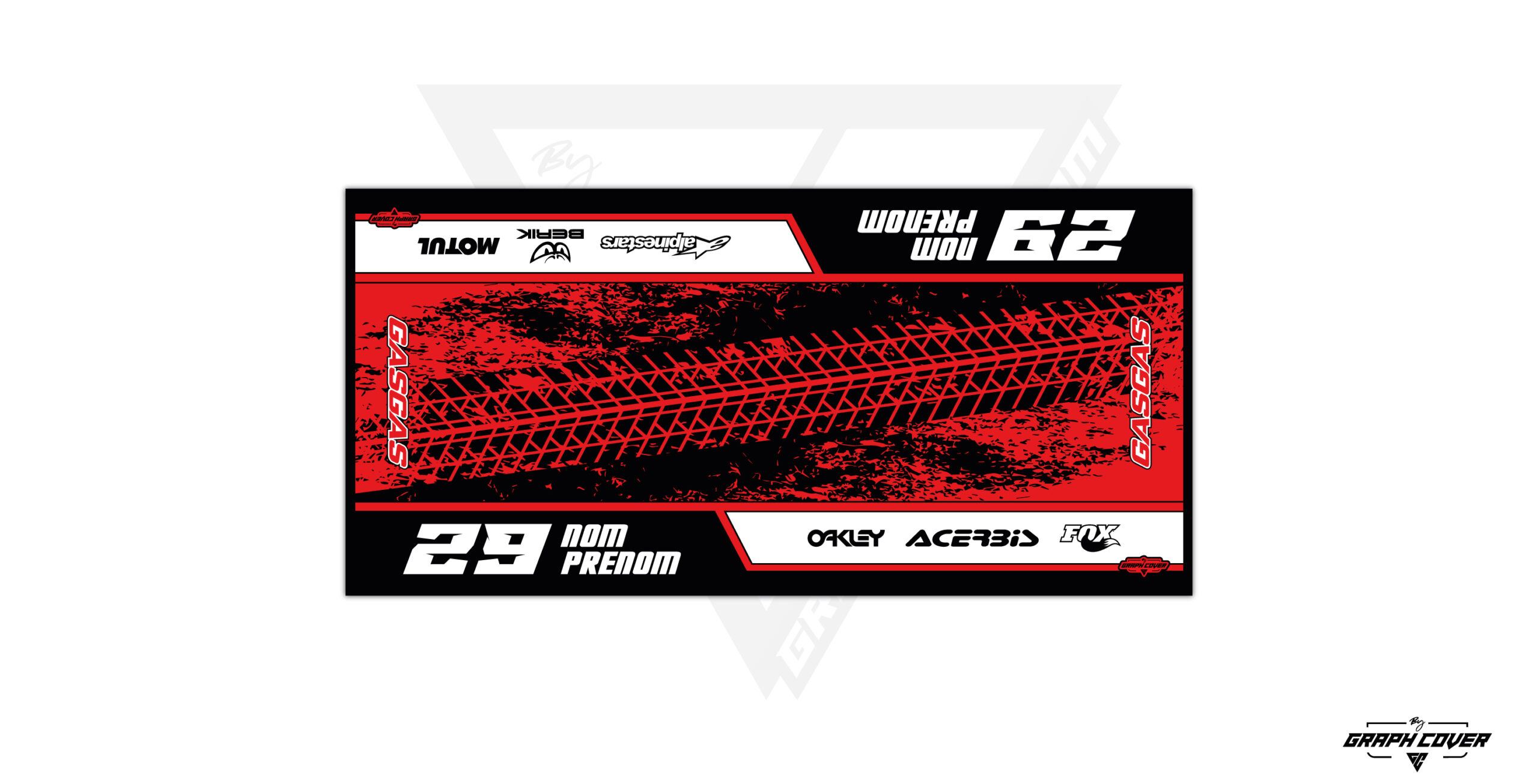 TAPISMOTOMODEL6GASGASRED95x200