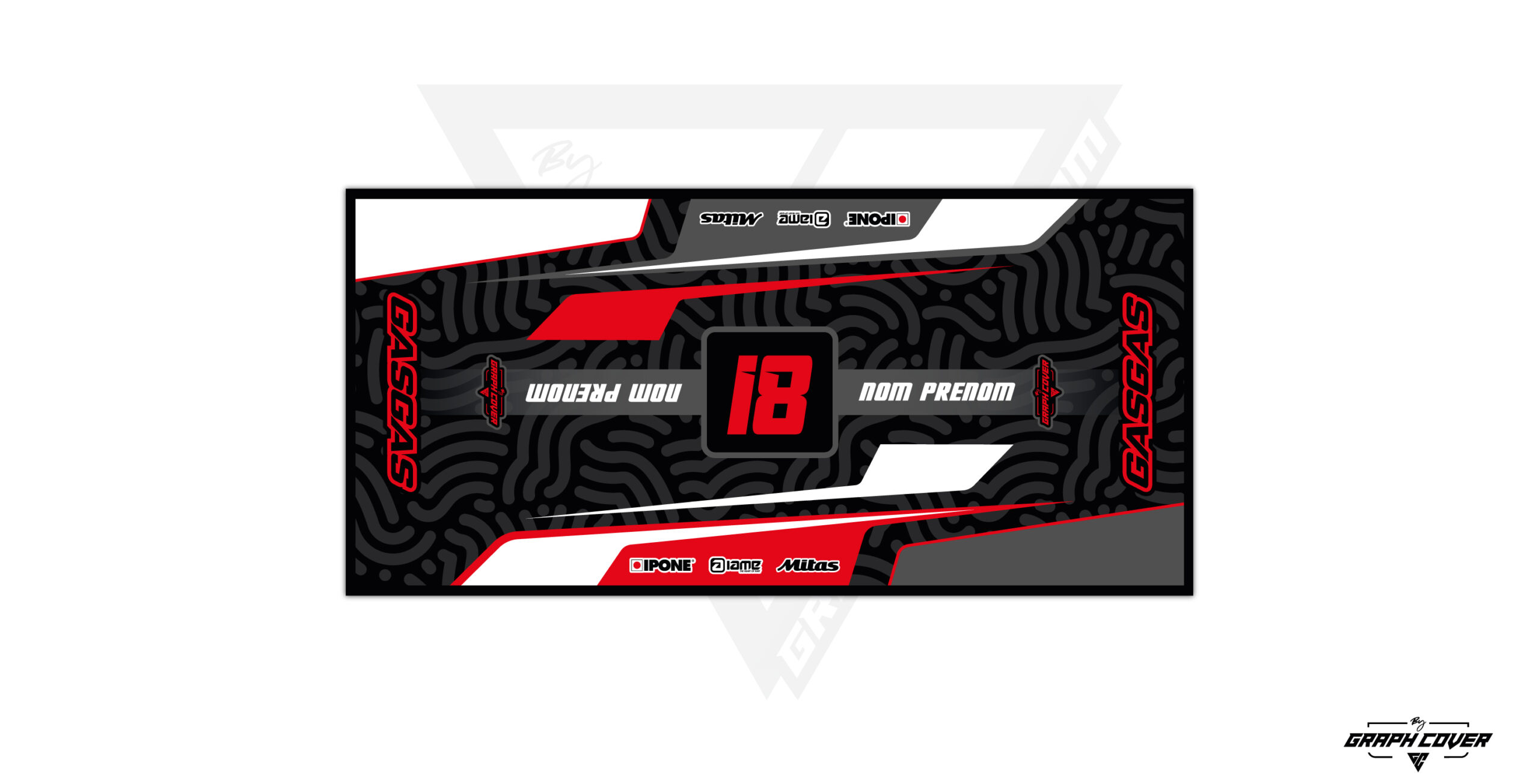 TAPISMOTOMODEL7GASGASRED95x200